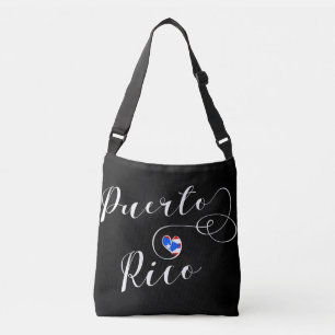 Bolsa Ajustável Puerto Rico Heart, Design porto-riquenho