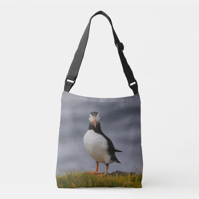 Bolsa Ajustável Puffin Crossbody Bag (Frente)