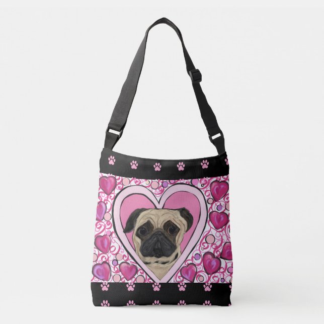 Bolsa Ajustável Pug (Frente)