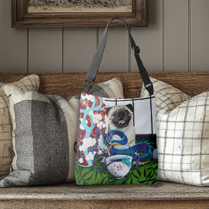 Bolsa Ajustável Pug e Dragon