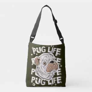 Bolsa Ajustável Pug Life Animal Dog Tob
