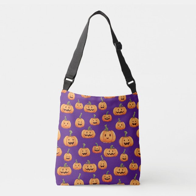 Bolsa Ajustável Pumpkin Invisível do Halloween (Frente)