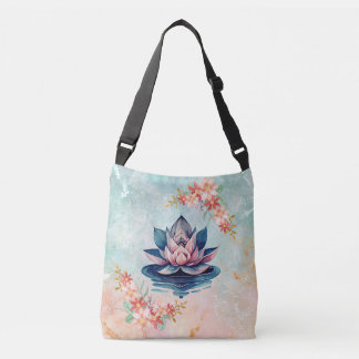 Bolsa Ajustável Pureza Decorativa Floral Inspirada no Lótus