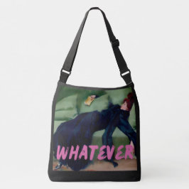 Bolsa Ajustável Qualquer Grafite Rosa Alterou Arte, Divertida Mulh