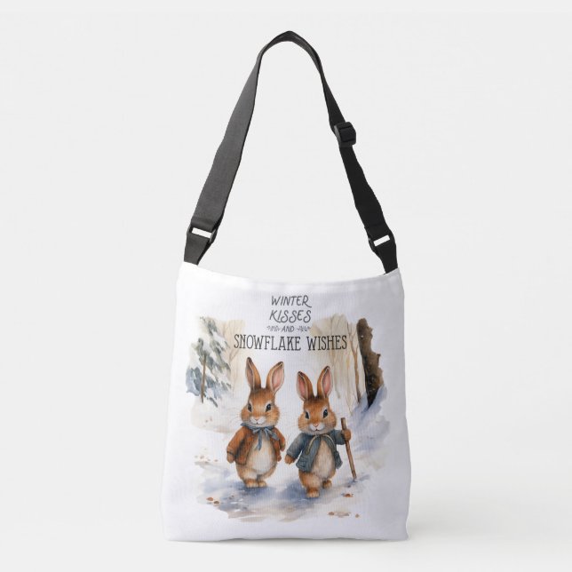 Bolsa Ajustável Queijos de inverno e Flocos de neve (Frente)