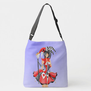Bolsa Ajustável Quirky Jester e o rei de marionetas