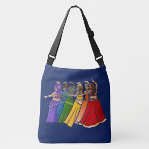 Bolsa Ajustável Rainbow Belly Dancer Art Belly Dance Troupe