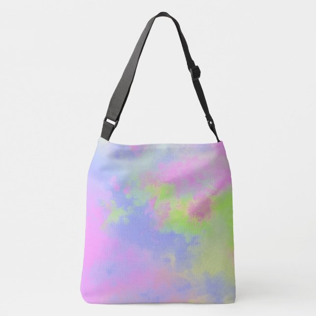 Bolsa Ajustável Rainbow Paint Splatter (Verso)
