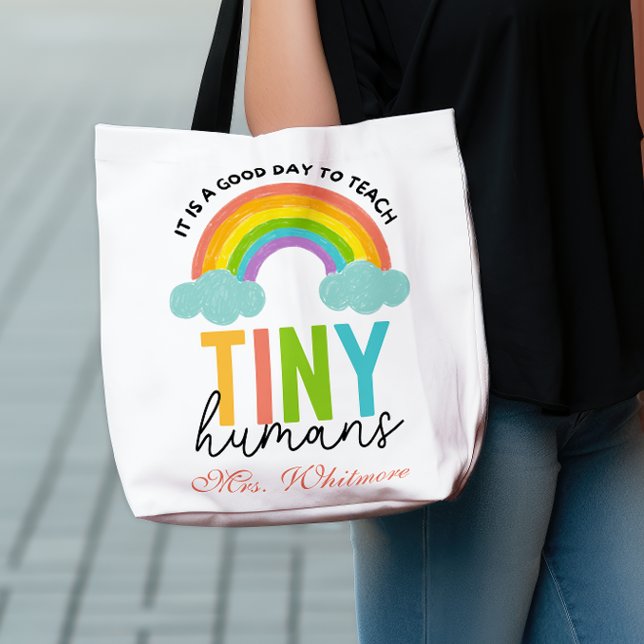 Bolsa Ajustável Rainbow Tiny Humans Personalized (Criador carregado)