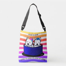 Bolsa Ajustável Rainbow Westies