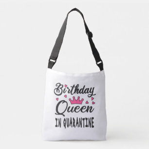 Bolsa Ajustável Rainha de aniversário em quarentena