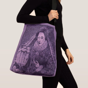 Bolsa Ajustável Rainha Elizabeth I na lavanda