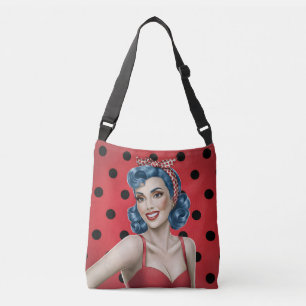 Bolsa Ajustável Rapariga com Bolinhas