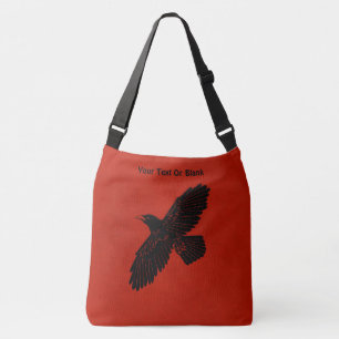 Bolsa Ajustável Raven Em Vermelho