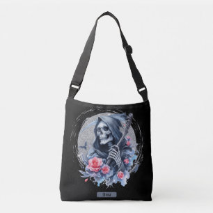 Bolsa Ajustável Reaper Floral Glitter Personalizado Vintage da Mor
