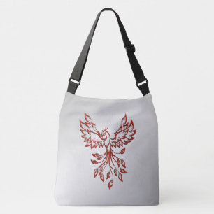 Bolsa Ajustável Red Phoenix Assume Silver