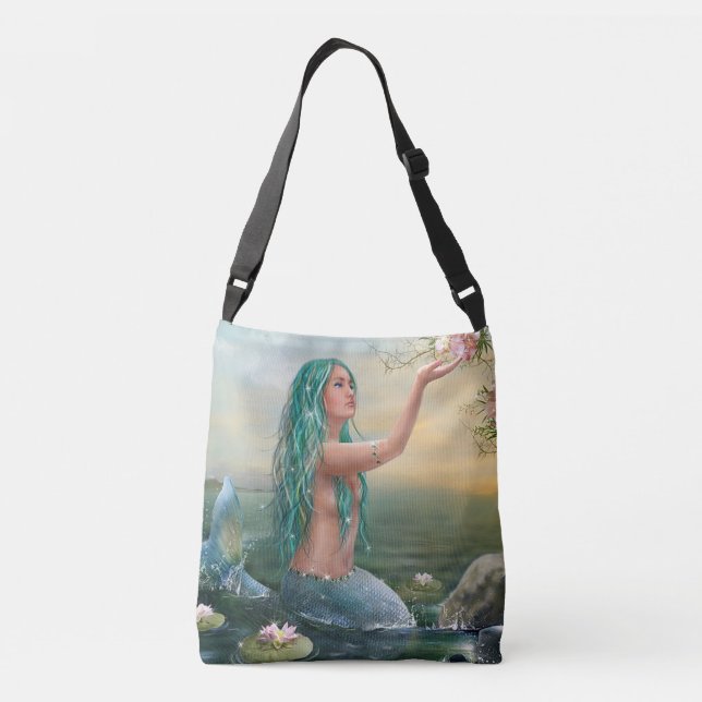 Bolsa Ajustável reen a sereia de cabelo (Verso)