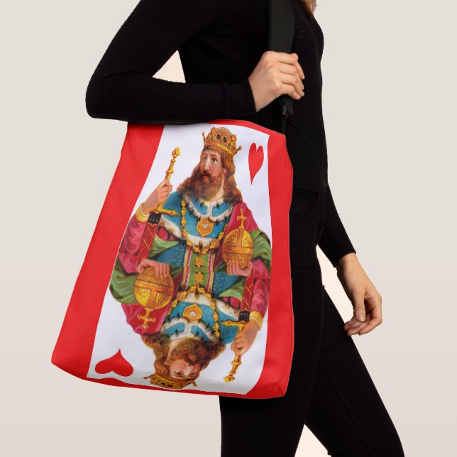 Bolsa Ajustável Rei dos Corações Rainha dos Corações (Close Up)