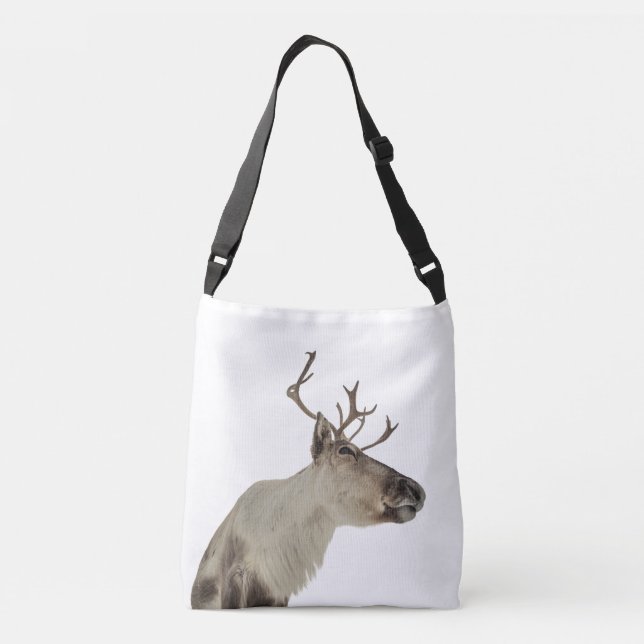 Bolsa Ajustável Reindeer Nature Photo (Verso)