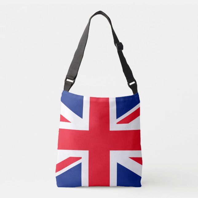 Bolsa Ajustável Reino Unido União Jack Flag (Frente)