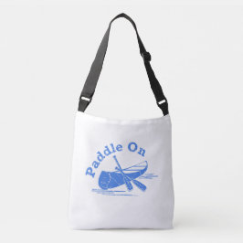 Bolsa Ajustável Remo Angustiado No Design - Cruz Impressa Totalmen