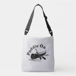 Bolsa Ajustável Remo Desgastado No Design - Cross Estampa Total