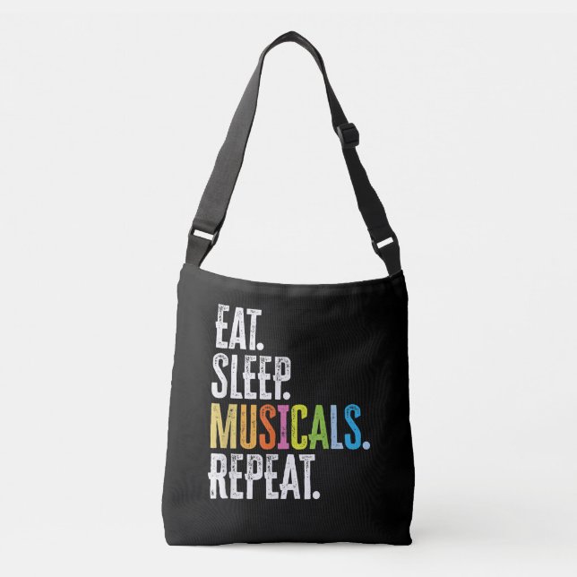 Bolsa Ajustável Repetição de Músicos do Sono (Frente)