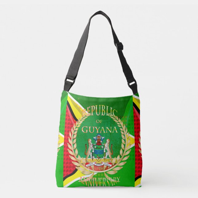 Bolsa Ajustável República da Guiana Jubilee (Frente)