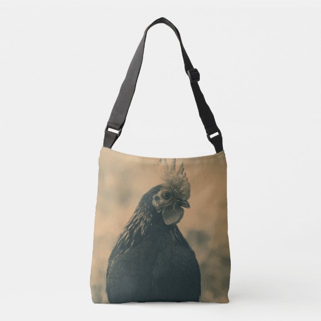 Bolsa Ajustável Retrato de galo (Frente)