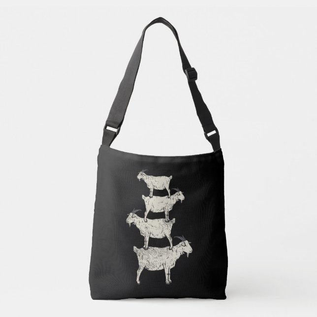 Bolsa Ajustável Retro de Cabra (Frente)
