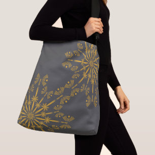 Bolsa Ajustável Retro Mandala Dusk Crossbody Bag