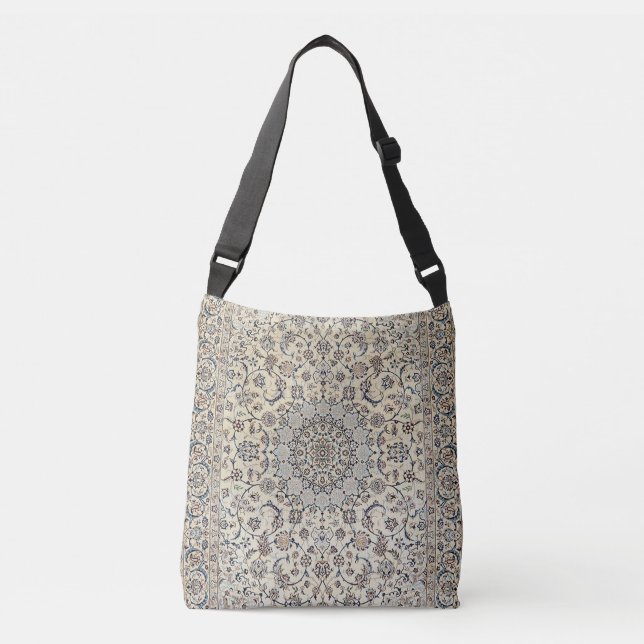 Bolsa Ajustável Retro Moderno Elegante Vintage Persa (Frente)