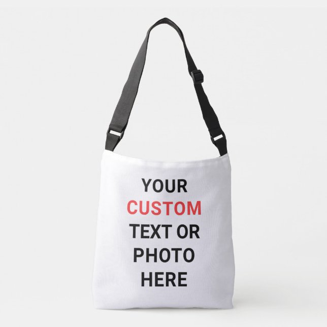 Bolsa Ajustável Reusable Everyday | Add Text, Photo or Design Your (Frente)