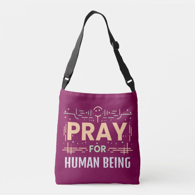 Bolsa Ajustável Reze Por Ser Humano (Verso)