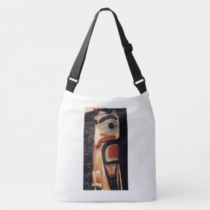 Bolsa Ajustável Rico Alaska Wood Caiu Totem Pole Photo Design