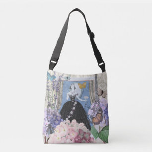 Bolsa Ajustável Rico Floral da Mulher Vitoriana