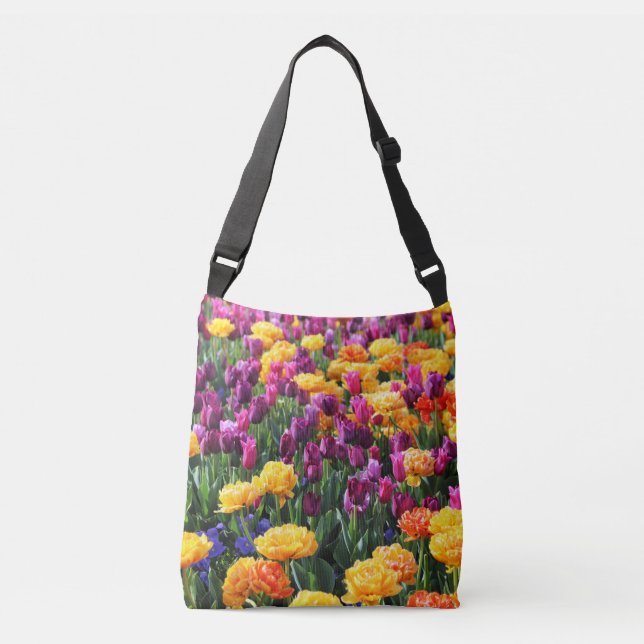 Bolsa Ajustável Rio Floral de Falln Sunset (Frente)
