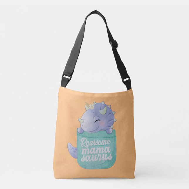 Bolsa Ajustável Roarsome Mamasaurus (Frente)