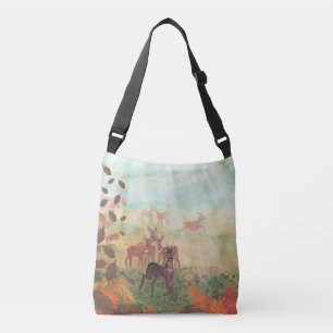 Bolsa Ajustável Roe Deer Capreolus capreolus em Forest Sunlight