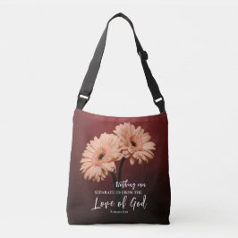 Bolsa Ajustável Romanos 8 39 Amor de Deus Bíblia Verso Rosa Brown