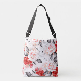 Bolsa Ajustável Rosa e Rosas vermelhas