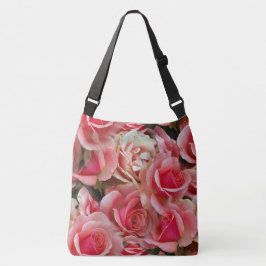 Bolsa Ajustável Rosa Juxtapose Bonito Padrão Elegante Floral