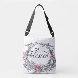 Bolsa Ajustável Rosa rosa-lavanda e Eucalyptus abençoados