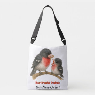 Bolsa Ajustável Rosa surpreendente quebrado de Grosbeak