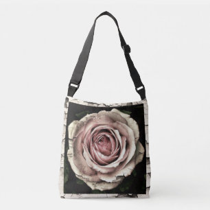 Bolsa Ajustável Rosa Vintage Estilo Gótico