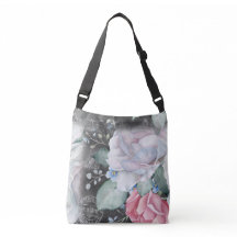 Rosas de painéis de aquarela