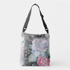Bolsa Ajustável Rosas de painéis de aquarela
