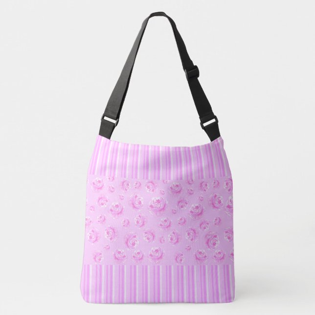 Bolsa Ajustável Rosas Rosas Bonitas (Frente)