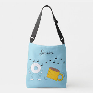 Bolsa Ajustável Rosquinha em pó e caneca de café: