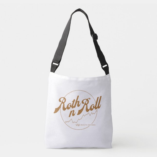 Bolsa Ajustável Roth n Roll World Tour Shirt – Finance Humor (Frente)